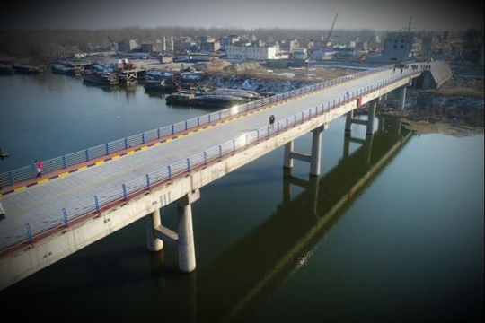 一橋飛架南北，舊貌換新顏–渦陽縣高爐大橋危橋改造紀(jì)實(shí)